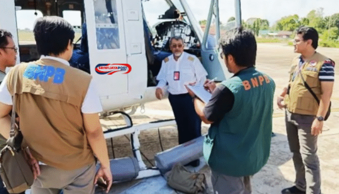 Sumsel Dapat Tambahan Helikopter Patroli Udara untuk Penanganan Karhutla: BNPB Siagakan 2 Unit Baru