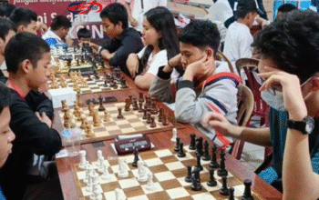 365 Pelajar Sumsel Ramaikan Turnamen Catur di Palembang!