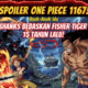 Spoiler One Piece 1167: Shanks Bebaskan Fisher Tiger, Ida Diracuni – Full Leak!