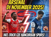Arsenal Gacor di November 2025: Hat-Trick Eze Hancurkan Spurs 4-1!