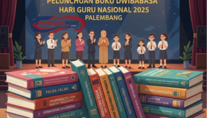 Balai Bahasa Sumsel Luncurkan 42 Buku Dwibahasa: Rayakan Hari Guru Nasional 2025 di Palembang!