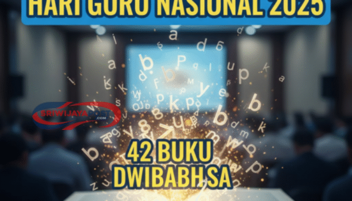 Balai Bahasa Sumsel Luncurkan 42 Buku Dwibahasa: Rayakan Hari Guru Nasional 2025 di Palembang!