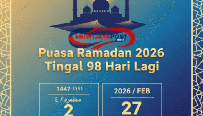 Kalender Hijriah: Puasa Ramadan 2026 Tinggal 98 Hari Lagi