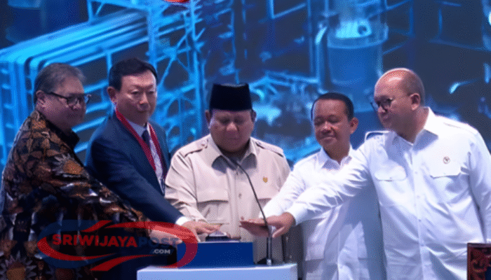 Prabowo Resmikan Pabrik Petrokimia Lotte Chemical Rp62 Triliun di Cilegon: Tonggak Hilirisasi Migas!
