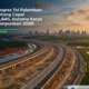 Progres Tol Palembang-Betung Capai 73,84%, Hutama Karya Rampungkan 2026!