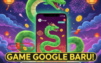 Cara Main Game Google Bertema Tahun Ular: Snake Doodle Imlek 2025