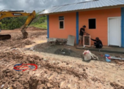 Hunian Sementara Korban Bencana di Taput Mulai Dibangun, Begini Wujudnya