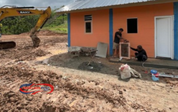 Hunian Sementara Korban Bencana di Taput Mulai Dibangun, Begini Wujudnya