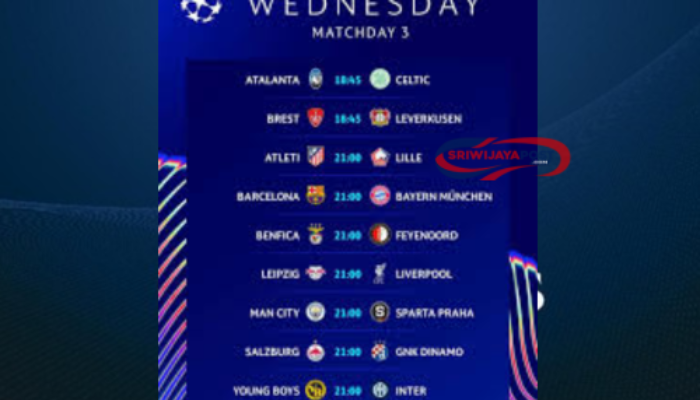 Jadwal Pertandingan Liga Champions UEFA Desember 2025 Terbaru