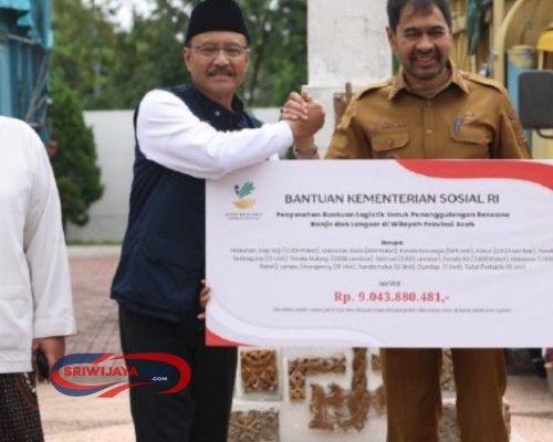 Kemensos Salurkan Logistik hingga Program Pemulihan Pascabencana Aceh