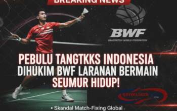 Pebulu Tangkis Indonesia Dihukum BWF Larangan Bermain Seumur Hidup!