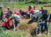 Prajurit TNI Jebol Hutan, Tembus 7 Desa Terisolir Aceh Tengah Bawa Bantuan