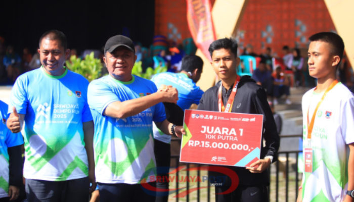 Sriwijaya Dempo Run 2025 Dongkrak Pariwisata di Sumsel