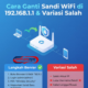 Cara Ganti Sandi WiFi di 192.168.1.1 & Variasi Salah