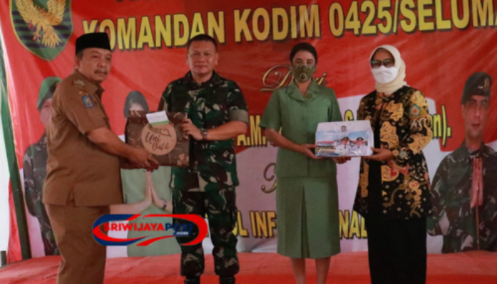 Pisah Sambut Pejabat Dandim 0425 Kabupaten Seluma: Letkol Arh Dedy Hendaryatmoko Serahkan Jabatan ke Letkol Kav Yuliansyah