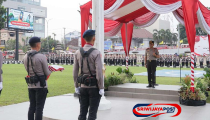 Perkuat Sinergi dan Semangat Inovasi, Polda Sumsel Laksanakan Upacara Hari Kesadaran Nasional 2026!